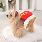 Petspuff Hot Dog Costume – Funny Halloween & Party Outfit | Small Dogs & Cats