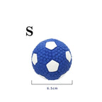 Petspuff Squeaky Latex Dog Ball – Football, Volleyball & Rugby Ball Toys | Small to Large Dogs