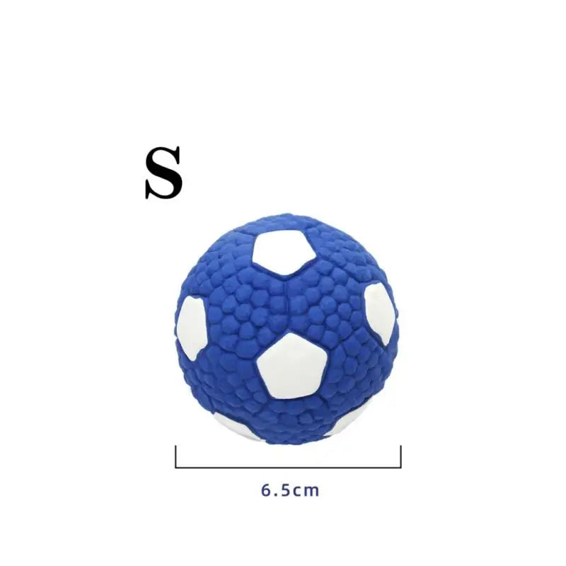 Petspuff Squeaky Latex Dog Ball – Football, Volleyball & Rugby Ball Toys | Small to Large Dogs