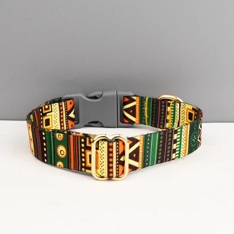 Petspuff Safety Buckle Webbing Dog Collar & Lead Set – 5 Colours for Small to Large Dogs