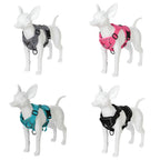 Petspuff Soft Mesh Hiking Harness & Lead Set – Reflective Vest Harness | Small Dogs & Cats