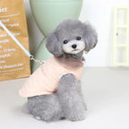 Petspuff Padded Dog Gilet with Plush Collar – Warm Winter Vest | Small Dogs & Cats