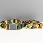 Petspuff Safety Buckle Webbing Dog Collar & Lead Set – 5 Colours for Small to Large Dogs