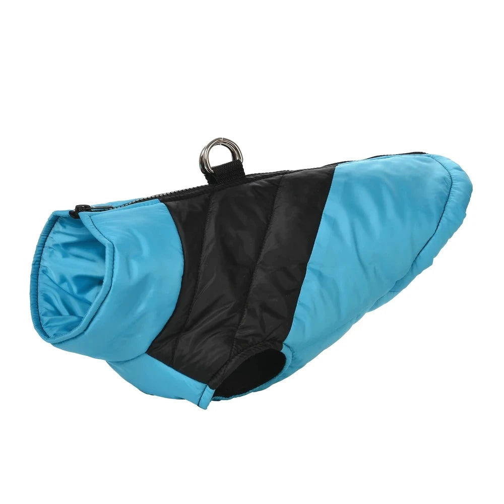 Petspuff Waterproof Dog Coat with D-Ring – Fleece-Lined Winter Jacket | Small & Medium Dogs