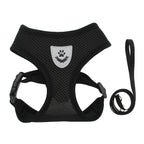 Petspuff Air Mesh Harness & Lead Set – Reflective Breathable Vest Harness | Small Dogs & Cats