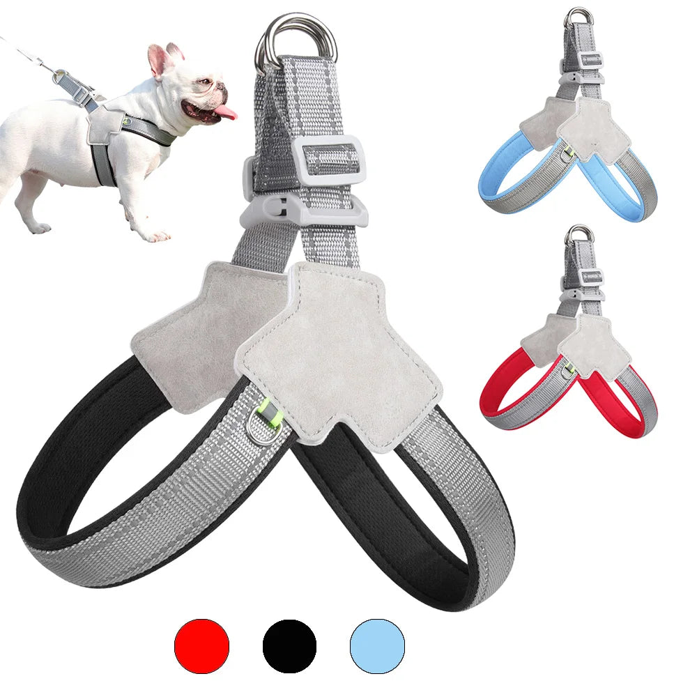 Petspuff No-Pull Breathable Dog Harness Vest – Padded Reflective Walking Harness | Small to Large Dogs