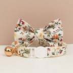 Petspuff Adjustable Cat Collar with Bow & Safety Buckle – Anti-Choke Kitten Collar | 12 Colours - Petspuff