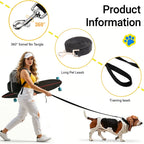 Petspuff Nylon Recall Training Lead – Extra-Long Lead 1.5m to 50m | Puppies & Dogs