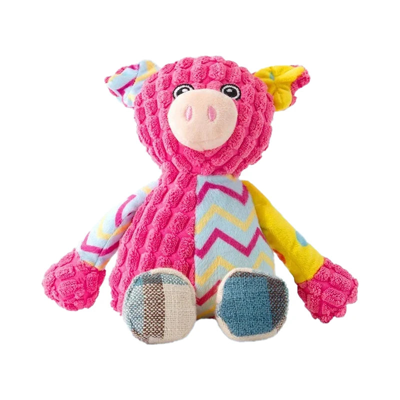 Petspuff Animal Squeaky Plush Dog Toy – Interactive Chew Toy | Dogs, Puppies & Cats