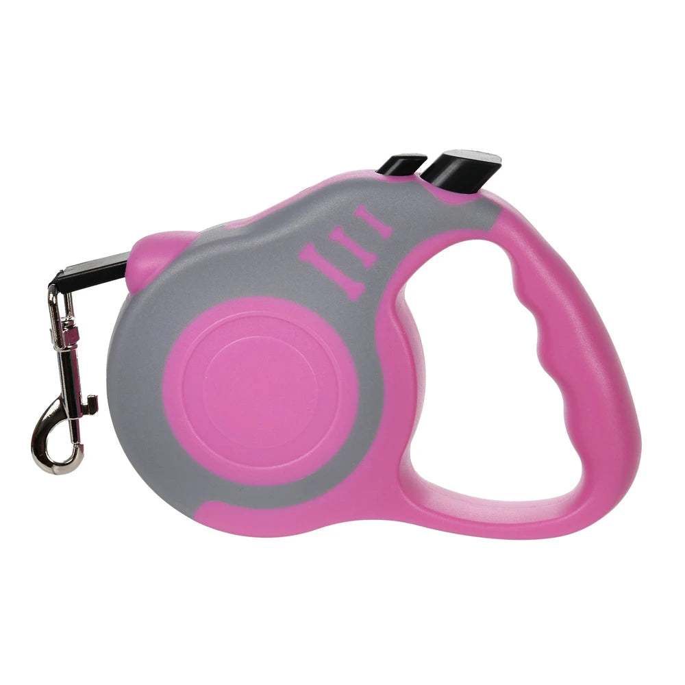Petspuff Automatic Extending Dog Lead – 3m / 5m Retractable Lead with Brake | Small Dogs & Cats