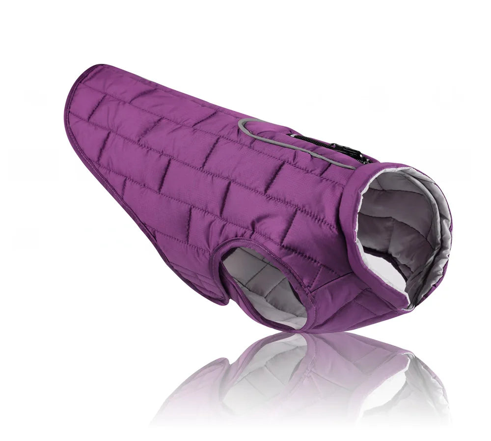 Petspuff Reversible Waterproof Quilted Dog Vest – Winter Puffer Jacket | Small & Medium Dogs