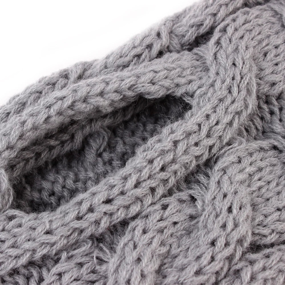 Petspuff Cable Knit Dog Jumper – Warm Winter Sweater | Small Dogs & Puppies