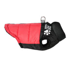 Petspuff Windproof Zip Dog Jacket – Water-Resistant Printed Coat with D-Ring | Small & Medium Dogs