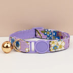 Petspuff Adjustable Cat Collar with Bow & Safety Buckle – Anti-Choke Kitten Collar | 12 Colours - Petspuff