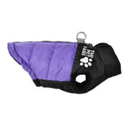 Petspuff Windproof Zip Dog Jacket – Water-Resistant Printed Coat with D-Ring | Small & Medium Dogs
