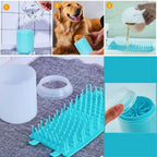Petspuff Dog Paw Cleaner Cup – Portable Silicone Paw Washer | Small, Medium & Large Dogs