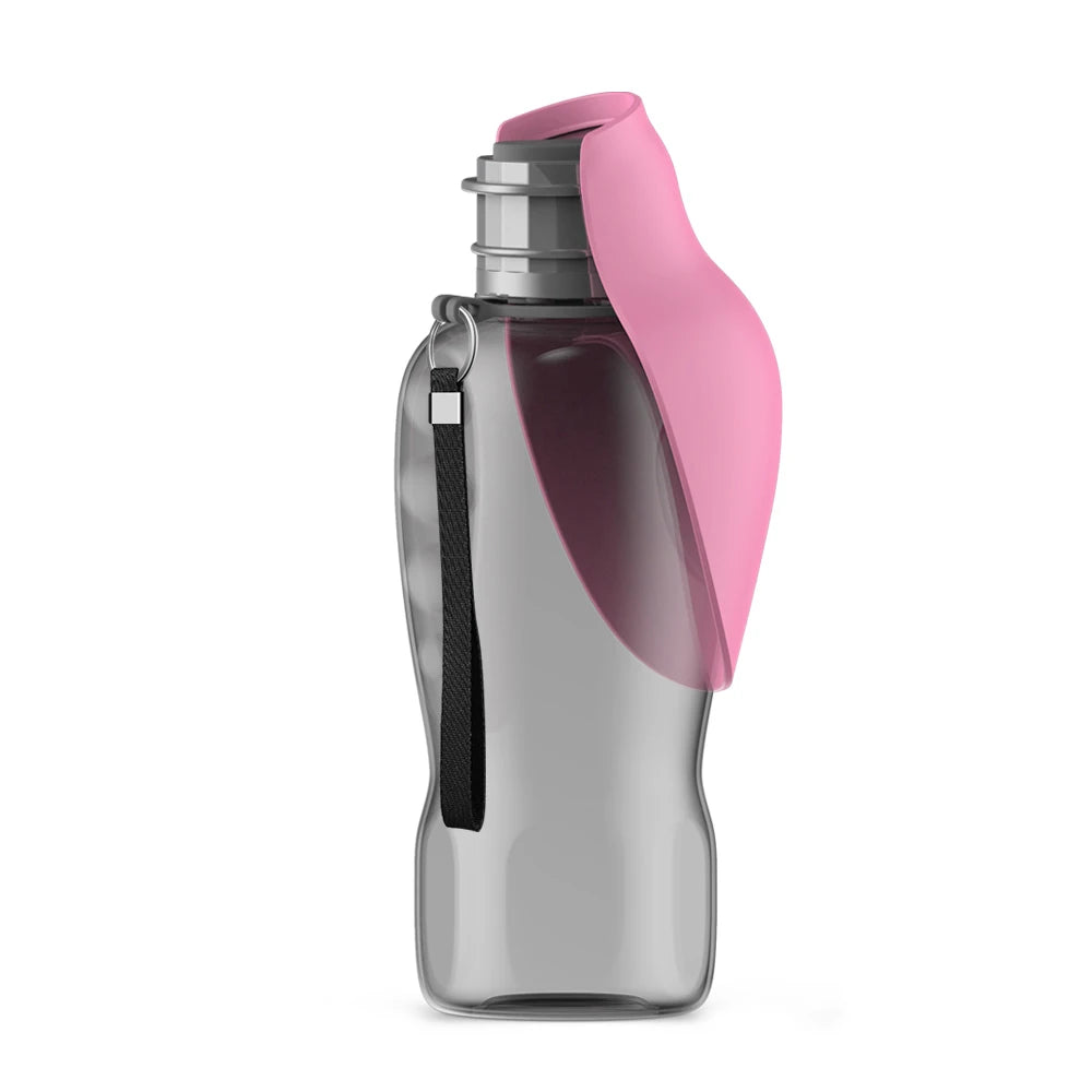 Petspuff 800ml Foldable Dog Water Bottle – Leakproof Travel Drinker | Medium & Large Dogs