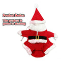 Petspuff Santa Claus Dog Costume with Hat – Funny Christmas Outfit | Small Dogs & Cats