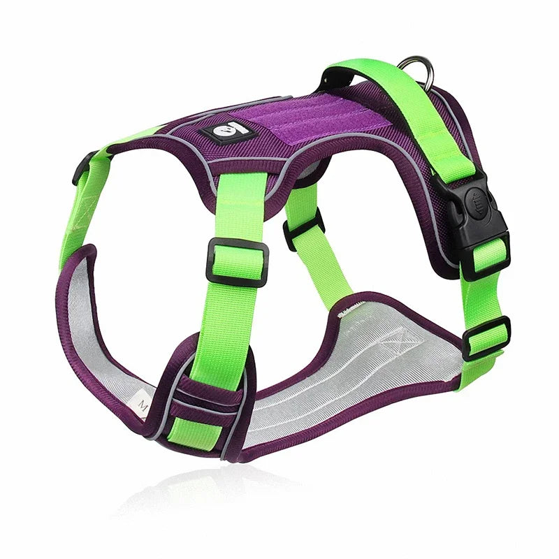 Petspuff No-Pull Dog Harness with Handle – Reflective Padded Vest | Small to Extra Large Dogs