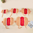 Petspuff Hot Dog Bun Pet Costume – Adjustable Party Outfit | Small & Medium Dogs