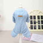 Petspuff Fleece Dog Jumpsuit Pyjamas – Warm Winter Onesie | Small & Medium Dogs