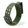 Petspuff Heavy Duty Tactical Dog Collar with Handle – Thick Padded Training Collar | Medium & Large Dogs