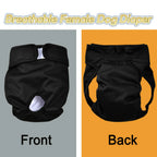 Petspuff Washable Female Dog Nappy – Reusable Adjustable Season Pants | Small & Medium Dogs