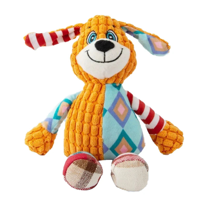 Petspuff Animal Squeaky Plush Dog Toy – Interactive Chew Toy | Dogs, Puppies & Cats