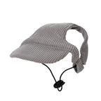 Petspuff Dog Baseball Cap – Adjustable Sun Hat with Ear Holes | Small to Large Dogs