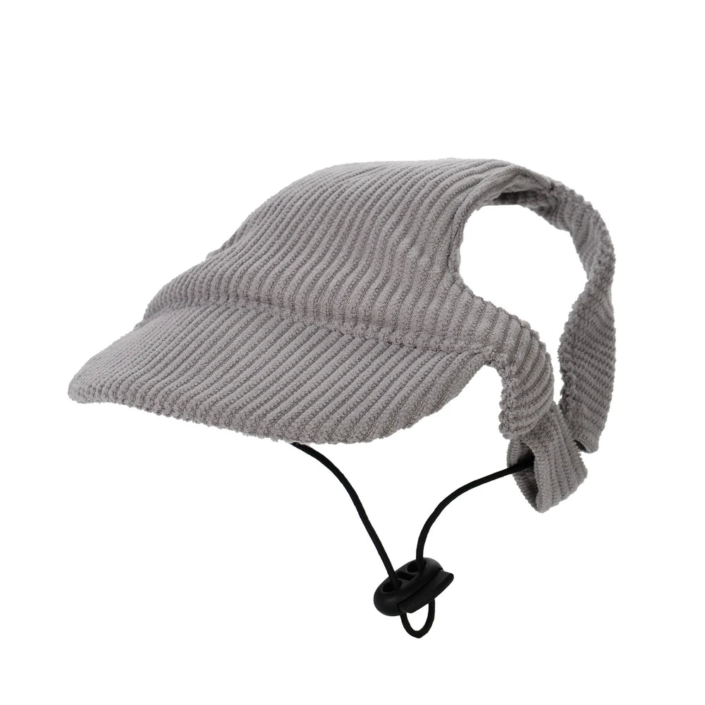 Petspuff Dog Baseball Cap – Adjustable Sun Hat with Ear Holes | Small to Large Dogs