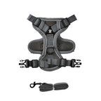 Petspuff Soft Mesh Hiking Harness & Lead Set – Reflective Vest Harness | Small Dogs & Cats