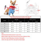 Petspuff Killer Doll Halloween Costume – Striped Dungarees with Toy Knife | Small Dogs & Cats