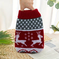 Petspuff Christmas Dog Jumper – Fair Isle Reindeer Knit | Small Dogs & Cats