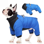 Petspuff Waterproof Padded Dog Jumpsuit – Warm Winter Coat with High Collar | Small & Medium Dogs