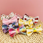 Petspuff Personalised Soft Cat Collar with Bow Tie – Safety Buckle & Engraved Name Tag | 8 Designs