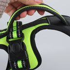 Petspuff Reflective Padded Dog Harness – Adjustable Vest Harness | Medium & Large Dogs