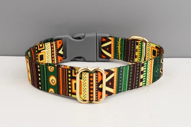 Petspuff Safety Buckle Webbing Dog Collar & Lead Set – 5 Colours for Small to Large Dogs