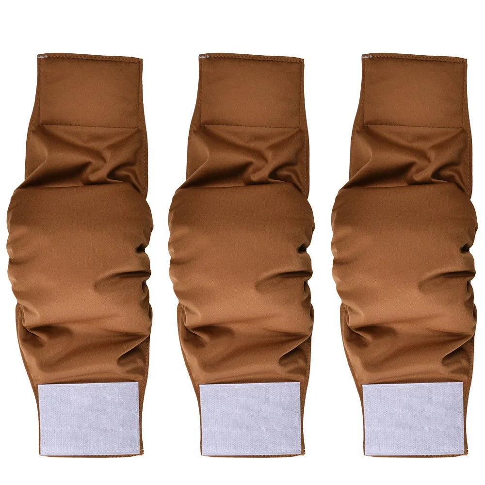 Petspuff Male Dog Nappies 3-Pack – Reusable Belly Band Wraps | Small & Medium Dogs