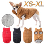 Petspuff Windproof Fleece Dog Vest – Warm Winter Jacket with D-Ring | Small & Medium Dogs