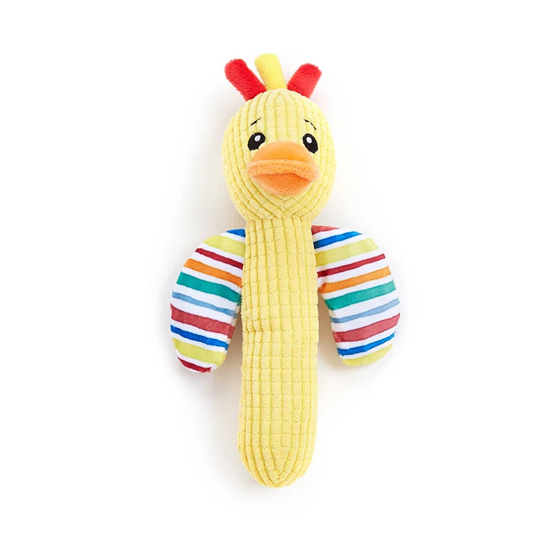 Petspuff Crinkle Squeaky Plush Dog Toy – Interactive Chew Toy | Dogs, Puppies & Cats