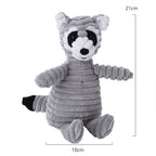 Petspuff Squeaky Plush Animal Dog Toy – Interactive Chew Toy for Puppies, Small & Large Dogs | 18 Designs - Petspuff
