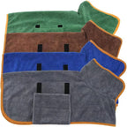 Petspuff Dog Drying Coat – Super Absorbent Microfibre Bathrobe | XS to XL Dogs