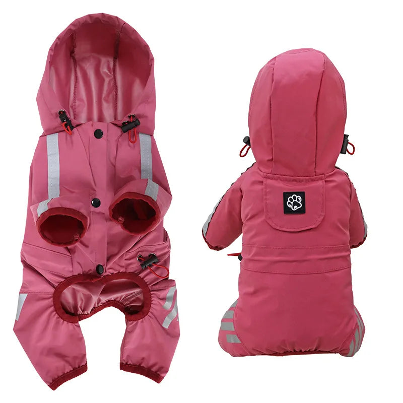 Petspuff Reflective Waterproof Dog Raincoat – Lightweight Rain Jacket | Small & Medium Dogs
