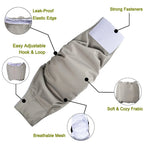 Petspuff Washable Male Dog Belly Band – Reusable Nappy Wrap | Small & Medium Dogs