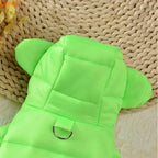 Petspuff Windproof Padded Dog Puffer Jacket – Warm Winter Coat | Small & Medium Dogs and Cats