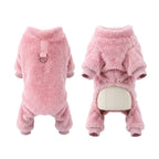 Petspuff Soft Fleece Dog Pyjamas – Warm Jumpsuit Overalls | Small Dogs & Cats