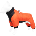 Petspuff Waterproof Padded Dog Jumpsuit – Warm Winter Coat with High Collar | Small & Medium Dogs