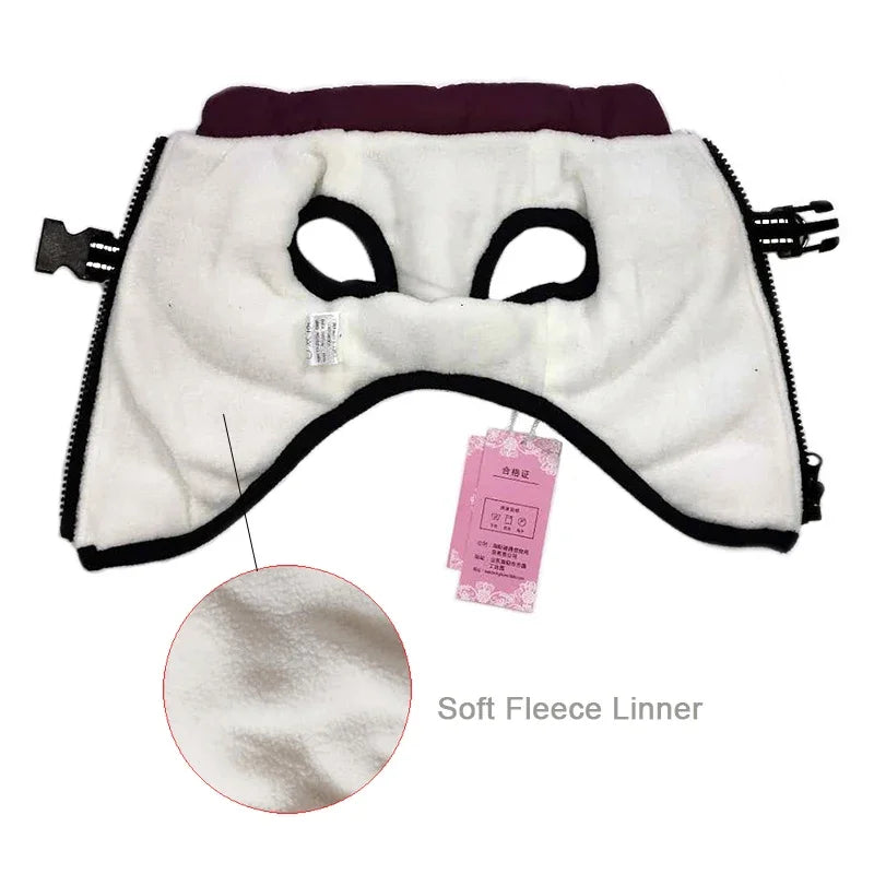 Petspuff Waterproof Dog Coat with Built-In Harness – Fleece-Lined Winter Jacket | Small to Extra Large Dogs