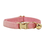 Petspuff Personalised Bow Cat Collar & Lead with Bell – Engraved ID Tag | 7 Colours