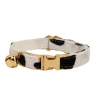 Petspuff Personalised Bow Cat Collar with Bell & Safety Buckle – Engraved Name Tag | 6 Colours